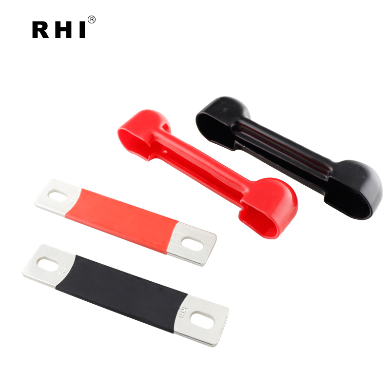 rhi plastic caps and copper busbar